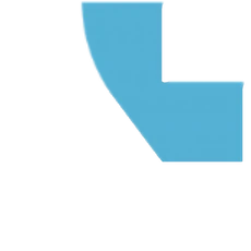 SECUPLUS Logo Kreuz hellblau